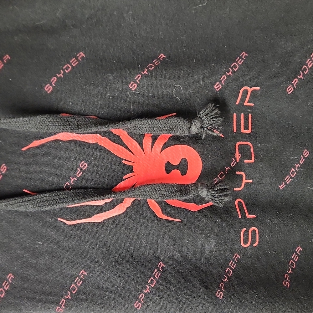 EUC Spyder Men's sz M Sweatshirt w/hoodie & front pouch - Picture 2 of 6